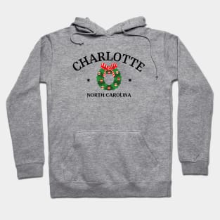 Charlotte, North Carolina Christmas Hoodie